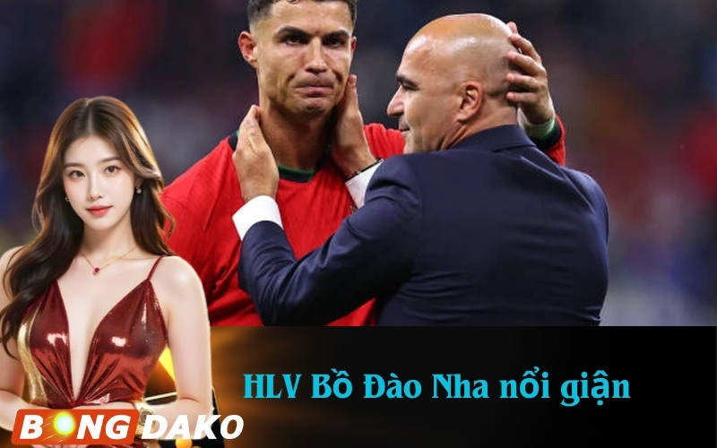 HLV Bồ Đào Nha nổi giận