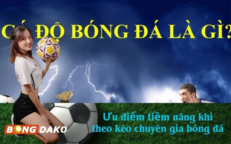 Ưu điểm tiềm năng khi theo kèo chuyên gia bóng đá