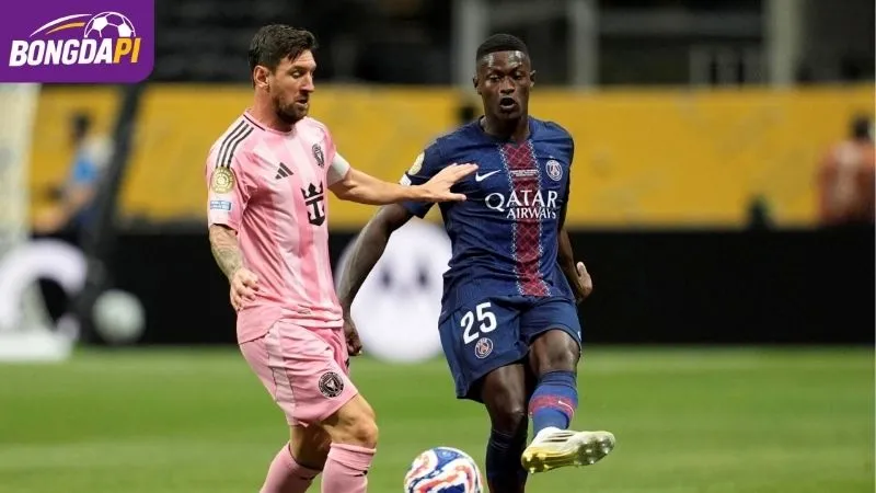 Hai phong cách thi đấu khác biệt của PSG - Inter Miami